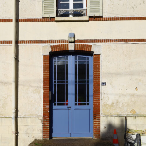 Création d'une porte d'entrée ancienne