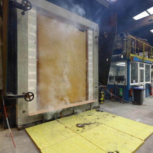 Porte coupe-feu 1/2h grande hauteur