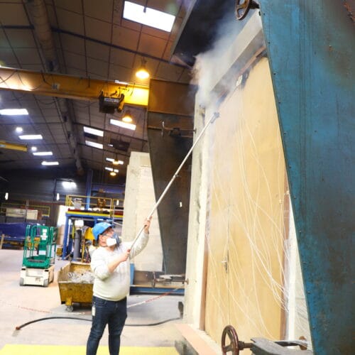 Porte coupe-feu 1/2h grande hauteur