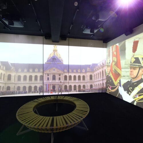 Hôtel des invalides, musée de la guerre, portes coupe-feu, fenêtres intérieures et agencements divers