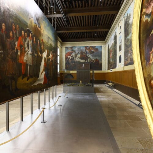 Hôtel des invalides, musée de la guerre, portes coupe-feu, fenêtres intérieures et agencements divers