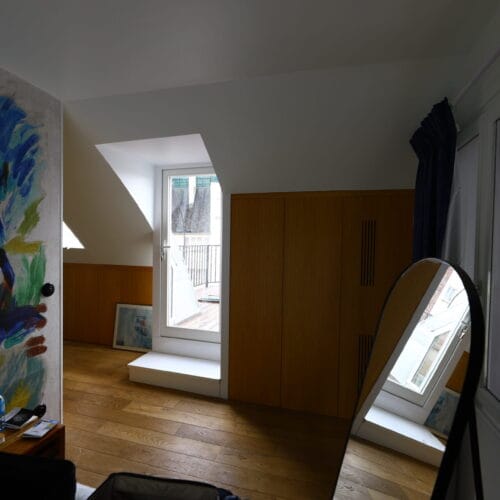 Réaménagement d'une chambre et création d'une terrasse