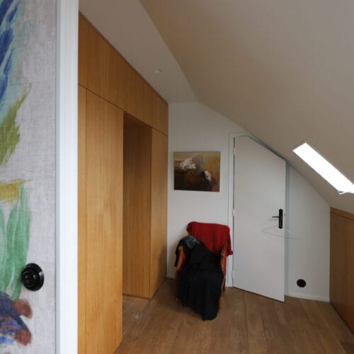 Réaménagement d'une chambre et création d'une terrasse