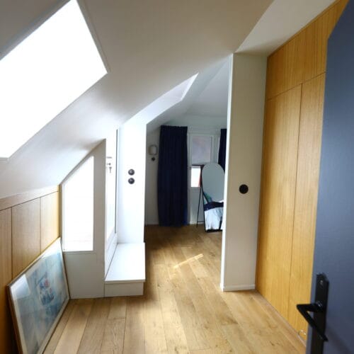 Réaménagement d'une chambre et création d'une terrasse