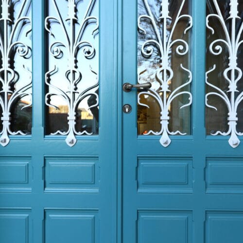 reproduction isolante porte ancienne