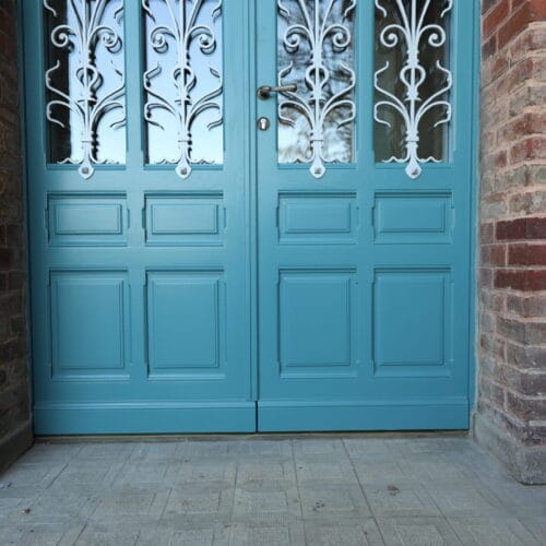 reproduction isolante porte ancienne