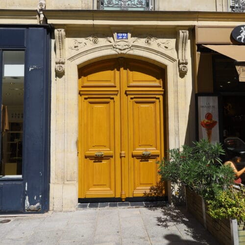Reproduction porte cochère