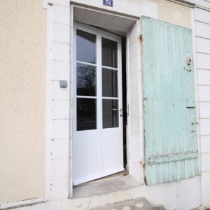 Reproduction isolante porte fin 18ième