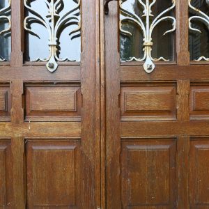 reproduction isolante porte ancienne avant