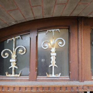 reproduction isolante porte ancienne avant