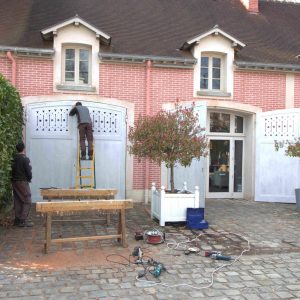 Porte charretière