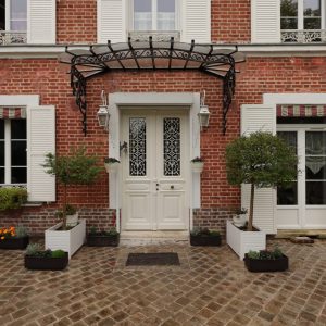 reproduction isolante de porte ancienne