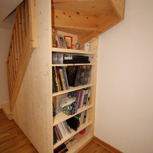 Aménagements sous escalier