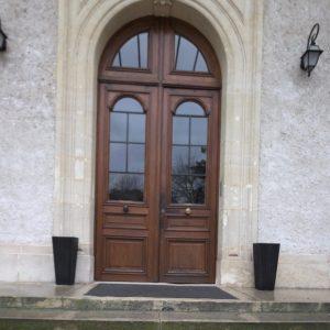 Restauration porte d'entrée