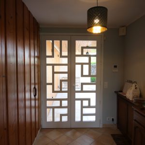Reproduction isolante porte design