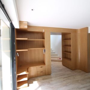 Bibliothèque, lambris