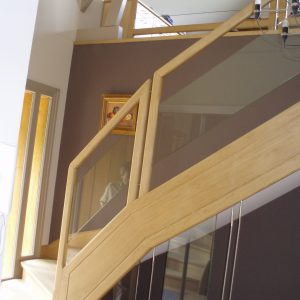 Escalier à la française revisité