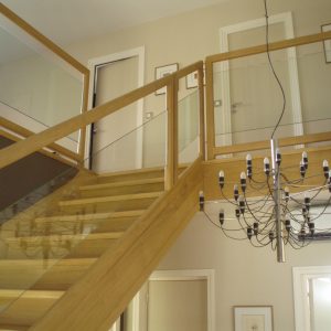 Escalier à la française revisité