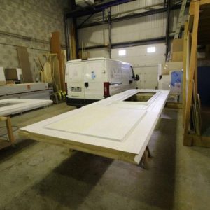 Restauration lourde d'une porte cochère