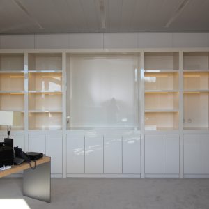 Bibliothèques laquées